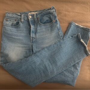 Levi Wedgie Straight Jeans